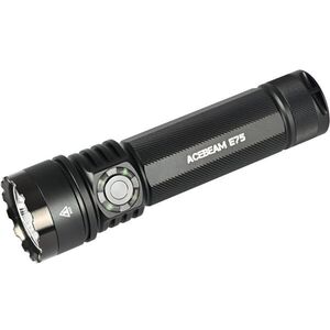 AceBeam E75 LED zseblámpa, 4500 lm, fekete kép