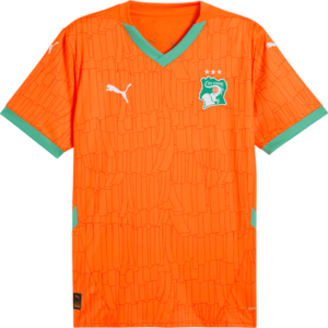 Côte d'Ivoire 2025 Home Jersey Men kép