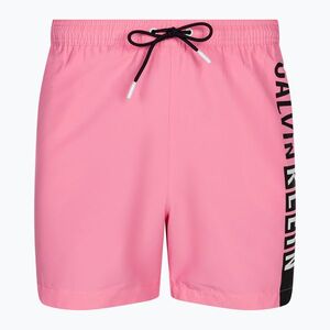 Férfi úszónadrág Calvin Klein Medium Drawstring-Graphic sachet pink (Medium Drawstring-Graphic KM0KM00991TFZ) kép