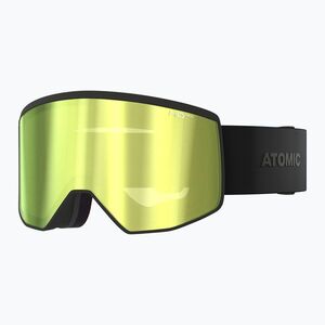 Síszemüveg Atomic Four Pro HD Photo all black/green gold hd photo (Four Pro L HD Photo AN5106676) kép
