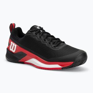 Férfi teniszcipő Wilson Rush Pro 4.5 Clay fekete/ infravörös/ fehér (Rush Pro 4.5 Clay WRS335340) kép