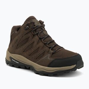 Férfi túrabakancs Columbia Redmond IV Mid Wp cordovan/tangy orange (Redmond IV Mid Waterproof 2128711231) kép