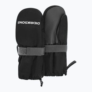 Gyerek síkesztyű Didriksons Biggles Zip Mitten 9 black (Biggles Zip Mitten 9 506343-060-801) kép