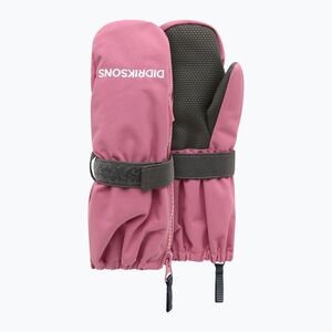 Gyerek síkesztyű Didriksons Biggles Zip Mitten 9 heather pink (Biggles Zip Mitten 9 506343-380-801) kép