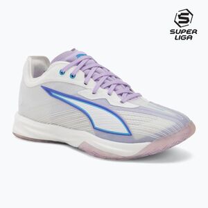 Kézilabda cipő PUMA Accelerate Nitro SQD 5 puma white/royal sapphire/light lavender (Accelerate Nitro SQD 5 109020 01) kép