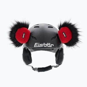 Sisakfülek Eisbar Teddy Ears black/red (Kekos Ears 38013-930) kép