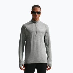 Férfi futópulóver Nike Stride 1/4 Zip Dri-Fit smoke grey/heather (Stride 1/4 Zip Dri-Fit HV2180-084) kép