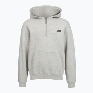Férfi pulóver PROSTO Hoodie Half Zip Big Log Infinity grey/melange (Hoodie Half Zip Big Log Infinity KL263MSWE2032) kép