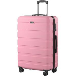 AlzaGuard Traveler Suitcase, L-es méret, rózsaszín kép
