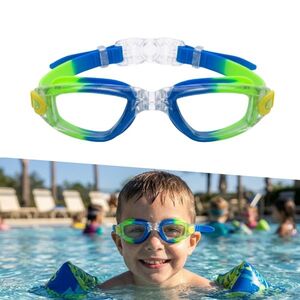 Junior úszószemüveg inSPORTline Aquanino, állítható szilikonpánt, puha szilikon tömítés, Anti-Fog páramentesítés, strapabíró tárolódoboz kép