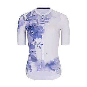 RIVANELLE Rövid ujjú kerékpáros mez - FLOWERY LADY - fehér/lila/kék kép