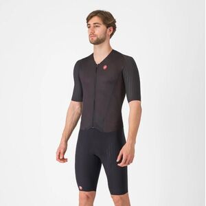 CASTELLI Kerékpáros overall - FREE SANREMO 3 - fekete kép