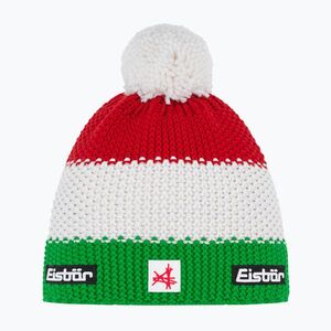 Téli sapka Eisbar Star Pompon SA electric/white/ketchup (Star Pompon SA 33172-ITA) kép