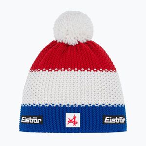 Téli sapka Eisbar Star Pompon SA lapis blue/white/ketchup (Star Pompon SA 33172-FRA) kép