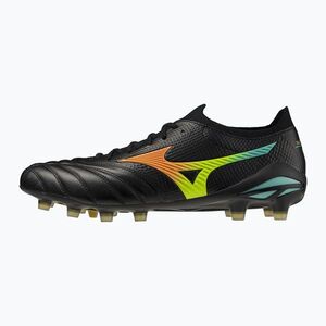 Futballcipő Mizuno Morelia Neo V β Japan FG black/lava orange/arcadia (Morelia Neo V β Japan FG P1GA269000) kép