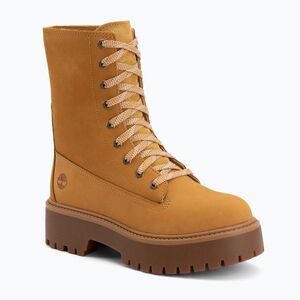 Női cipők Timberland Stone Street Mid Lace Up wheat nubuck (TB0A5SAH7541) kép