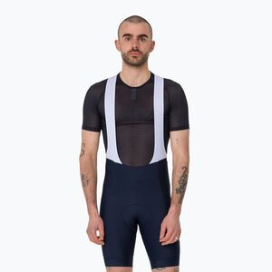 Férfi kerékpáros rövidnadrág Rapha Core Bib Shorts dark navy/white (Core Bib Shorts DAA01XXDNWMED) kép