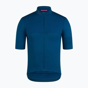 Férfi kerékpáros mez Rapha Brevet Element Jersey jewelled blue/navy (Brevet Element Jersey BUP01XXBOSMED) kép
