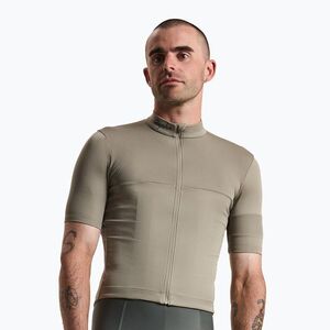 Férfi kerékpáros mez Rapha Brevet Element Jersey khaki/black (Brevet Element Jersey BUP01XXVBLMED) kép