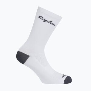Zokni Rapha Logo Socks white/grey (Logo Socks LGK02XXWGYSML) kép
