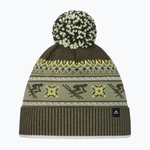 Téli sapka Eisbar Retroski Pompon olive/khaki green (Retroski Pompon 31016-759) kép
