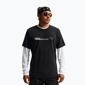 Férfi futó póló Nike Dri-Fit Graphic black/white (Dri-Fit Graphic IM5325-010) kép