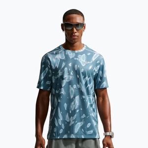 Férfi futó póló Nike Miler Dri-Fit UV smokey blue (Dri-Fit UV IX5944-008) kép
