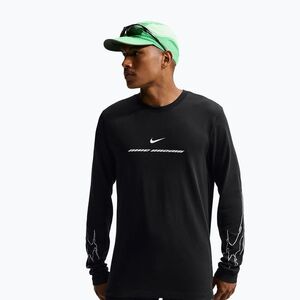 Férfi futó hosszú ujjú póló Nike Dri-Fit black (Dri-Fit IX5445-010) kép