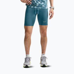 Férfi futónadrág Nike Fast Dri-Fit Brief Lined 1/2 Tight smokey blue (Fast Dri-Fit Brief Lined 1/2 Tight FN3371-008) kép