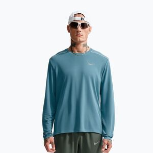Férfi futó hosszú ujjú póló Nike Miler Dri-Fit UV smokey blue (Miler Dri-Fit UV IF2086-008) kép