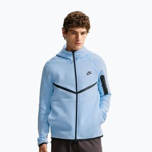 Férfi pulóver Nike Tech Windrunner Full Zip ice blue/black (Tech Windrunner Full Zip HV0949-411) kép