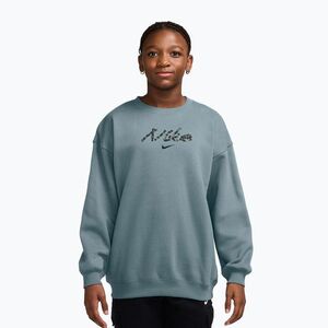 Gyerekpulóver Nike Sportswear Studio mineral slate (Sportswear Studio Oversized Crewneck IM4963-382) kép