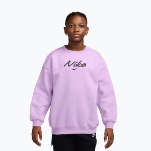 Gyerekpulóver Nike Sportswear Studio violet star (Sportswear Studio Oversized Crewneck IM4963-589) kép