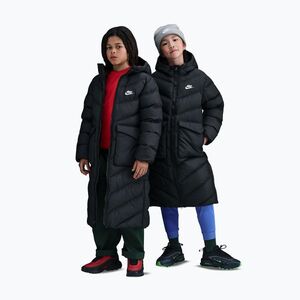 Gyermek bélelt kabát Nike Sportswear All Day Play black/white (Sportswear All Day Play HJ2538-010) kép