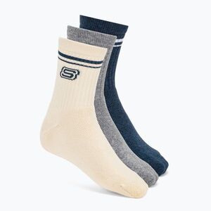 Zokni SKECHERS Full Terry Low Crew white/blue (Full Terry Low Crew S601842 109) kép