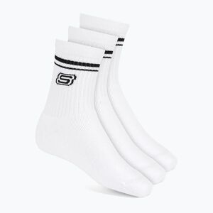 Zokni SKECHERS Full Terry Low Crew white traditional (Full Terry Low Crew S601842 100) kép