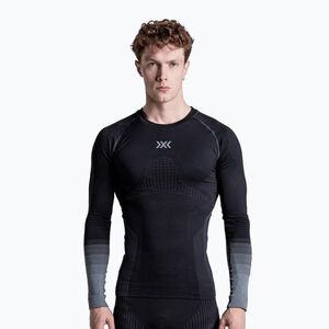 Férfi Termoaktiv pulóver X-Bionic Invent Graphics LS x black/dark grey (Invent Graphics INYTFXW26M) kép