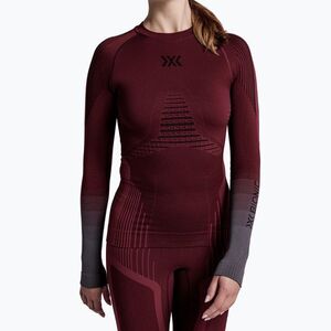 Női Termoaktiv pulóver X-Bionic Invent Graphics LS oxide red/x black (Invent Graphics INYTFXW26W) kép