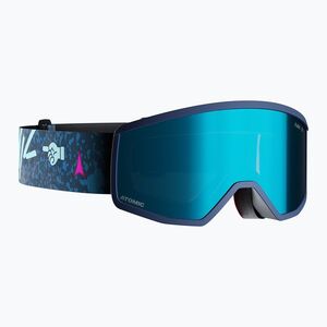Gyerek síszemüveg Atomic Four Jr Flash graphic/ocean/blue flash (Four Jr Flash AN5107062) kép