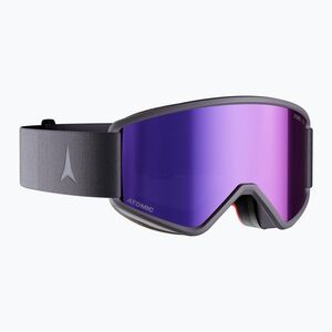 Síszemüveg Atomic Savor M Stereo iron ore/purple stereo (Savor M Stereo AN5107206) kép