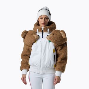 Női síkabát Rossignol JCC Teddy Hoodie white (JCC Teddy Hoodie RLPWJ23100) kép