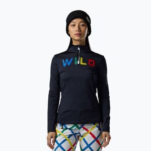 Női Termoaktiv pulóver Rossignol JCC Quarter Zip First Layer black (JCC Quarter Zip First Layer RLPWL08200) kép