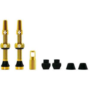Muc-Off Tubeless Presta Valve Kit V2, 44 mm, arany kép