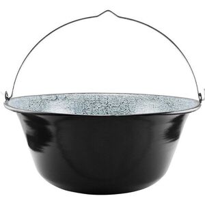 IGOTREND zománcozott gulyásbogrács, 13 l / 40 cm, fekete kép