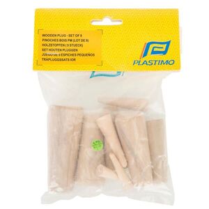 Plastimo Hajófenékdugó szett, fa, 9 db kép