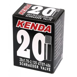 Kerékpár belső KENDA 20" 47/57-406 AV, motoros szelep, első osztályú anyag kép
