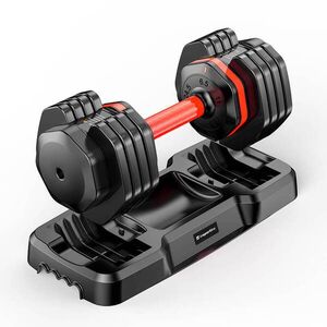 Állítható egykezes súlyzó inSPORTline DuraBell® 6, 5-24, 5 kg-újszerű termék kép