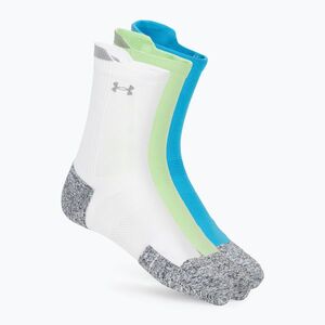 Zokni Under Armour Velociti Run Cushion 3 pairs capri/capri, reflective (Run Cushion 1387043-419) kép