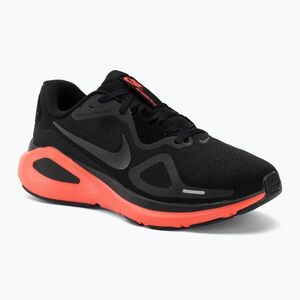 Férfi futócipők Nike Structure 26 black/bright crimson/metallic dark grey (Structure 26 HJ1102-006) kép