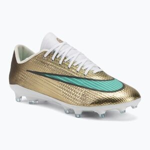 Férfi focicipők Nike Mercurial Superfly 11 Pro "Kylian Mbappé" metallic gold/green glow (Mercurial Superfly 11 Pro "Kylian Mbappé" AG IV6172-701) kép